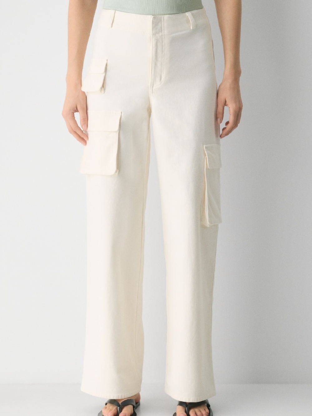 Aritzia Wilfred Free Picture Cargo Pant Size 4 Light Birch